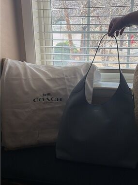 👜 Coach Brooklyn Shoulder Bag 39 – Bluebell (NWT) 💙